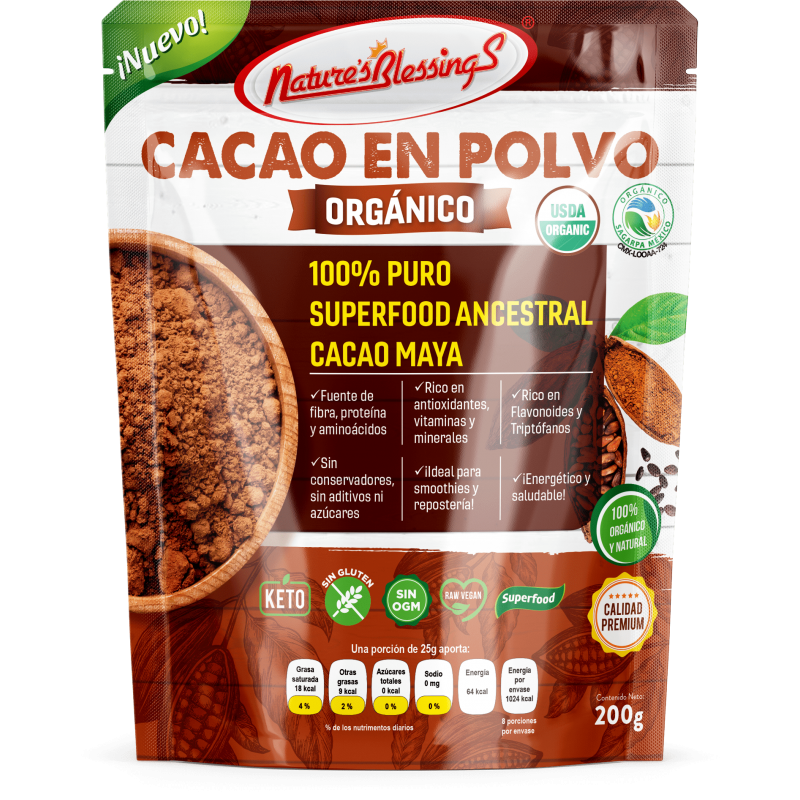 Cacao en Polvo Orgánico