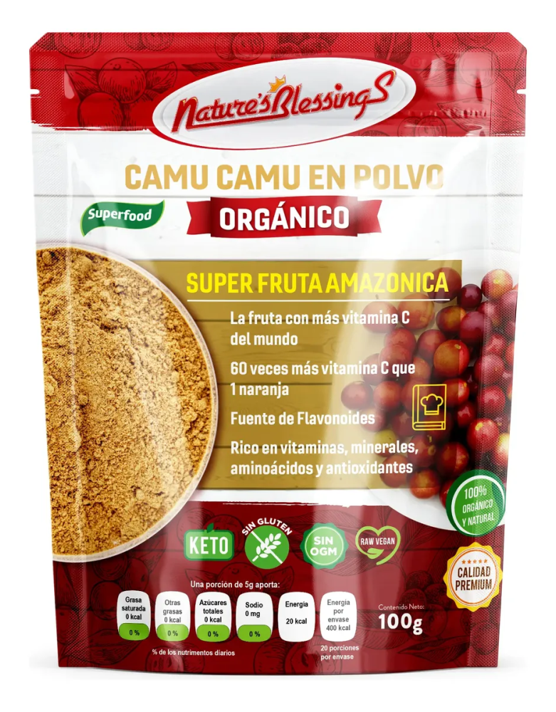 Nature's Blessings Camu Camu en Polvo