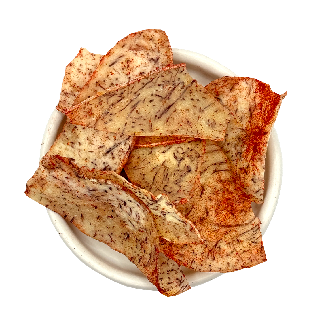 Chips de Taro con Chile