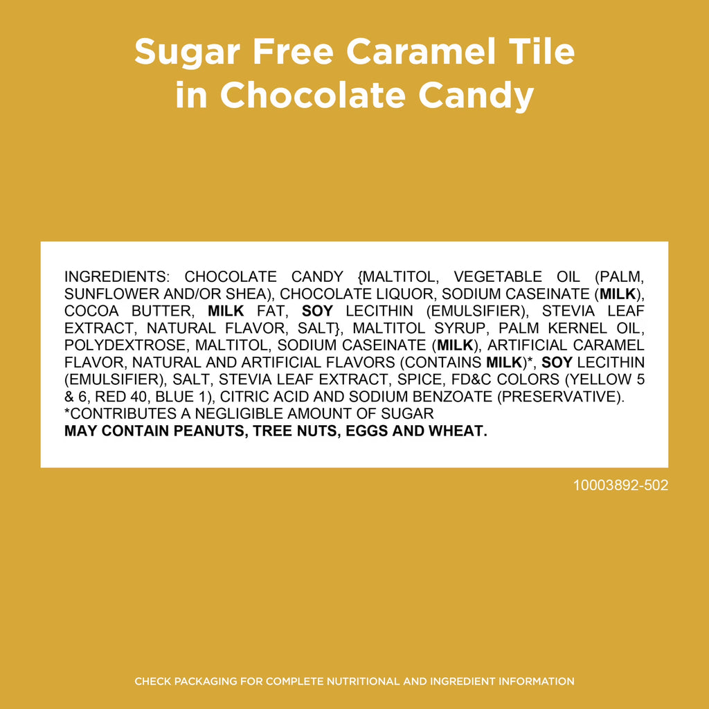 Russell Stover Chocolate Sin Azúcar Relleno de Caramelo  141 g