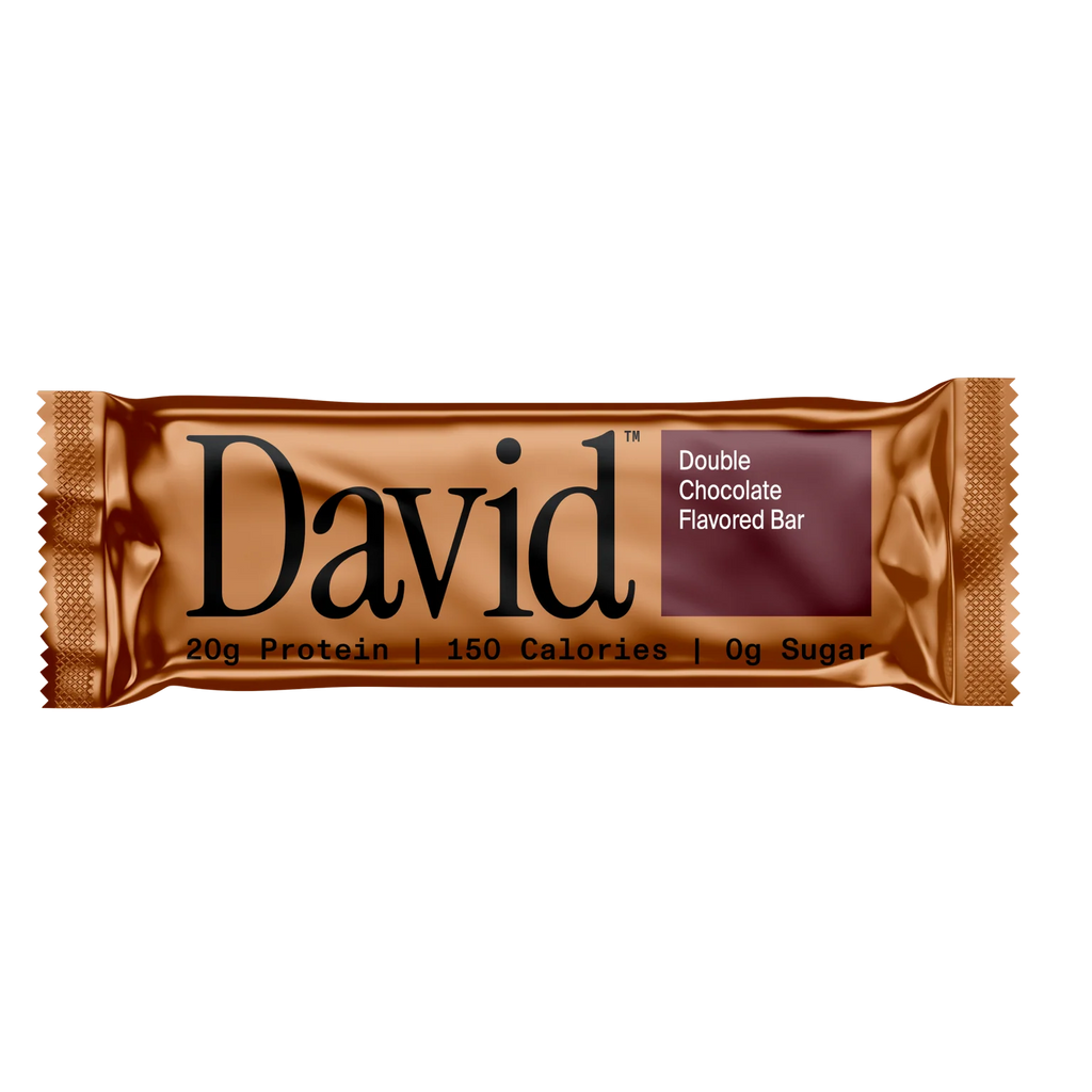 David Barra de Proteina Double Chocolate Crunch 58 g
