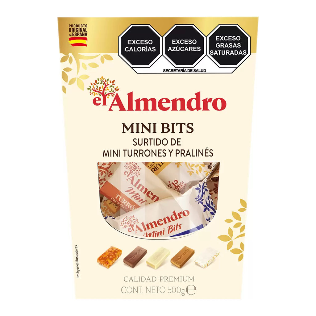 El Almendro Mini Bits Surtido de Mini Turrones y Pralinés - Mr Sabor