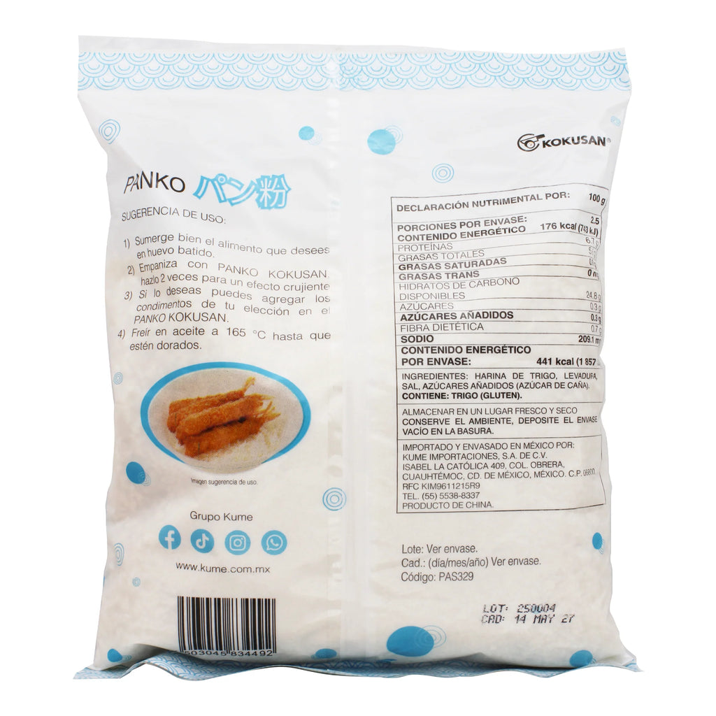 Kokusan Empanizador Panko 250 g.