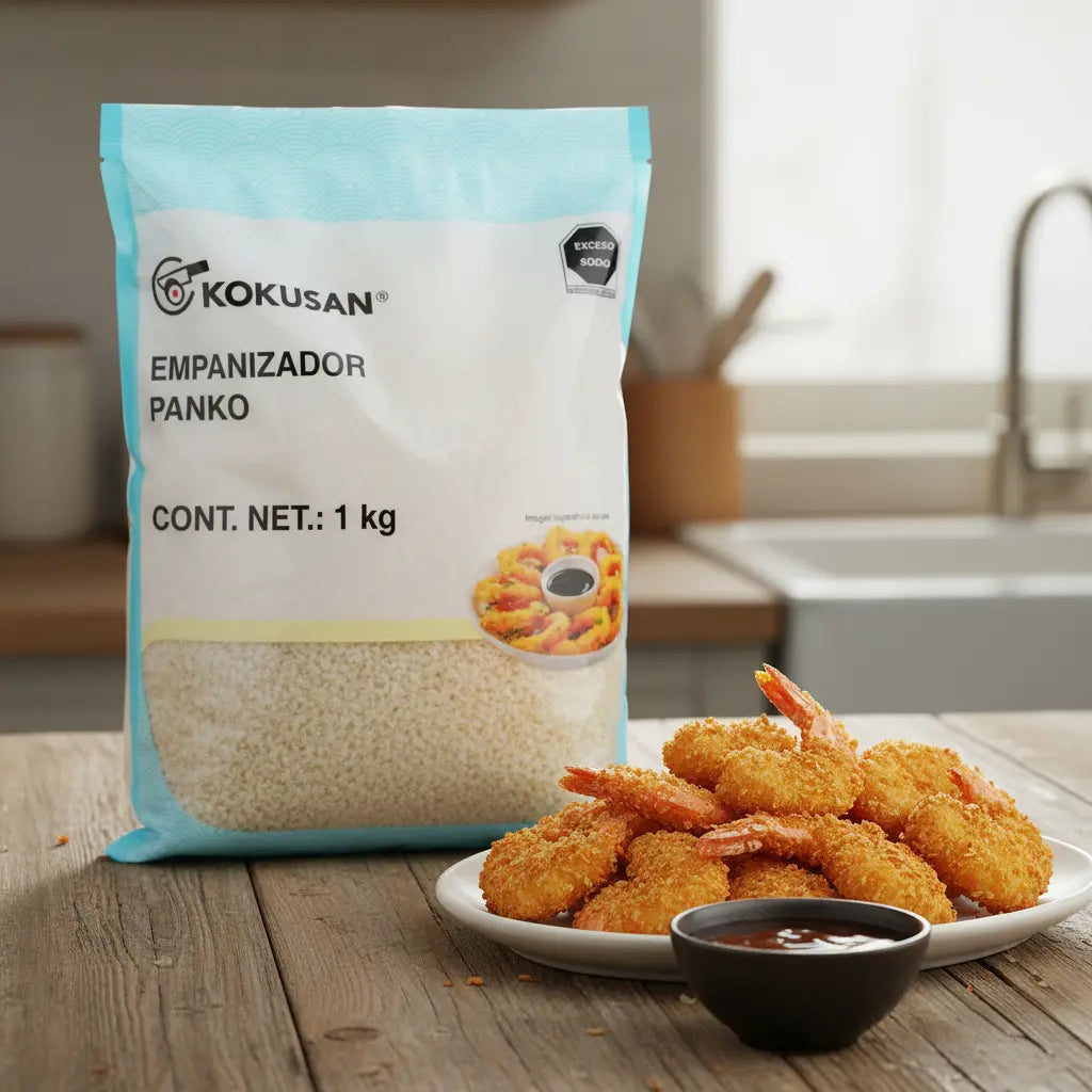 Kokusan Empanizador Panko 1 kg.