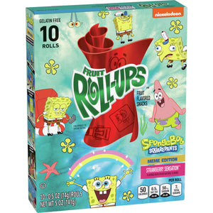 Fruit Roll Ups Spongebob