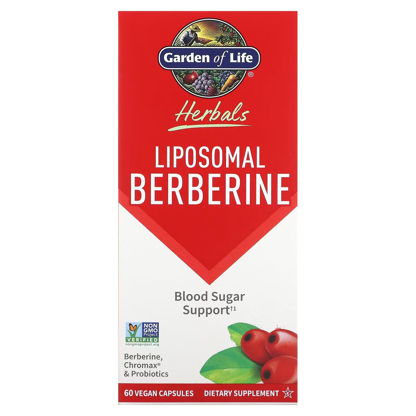 Garden of LIfe Berberina Liposomal 60 cápsulas veganas