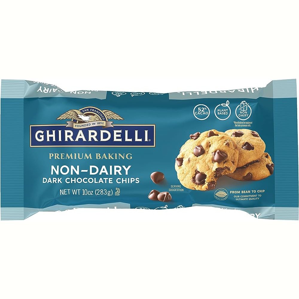 Ghirardelli Chispas de Chocolate Amargo sin Lácteos para Hornear