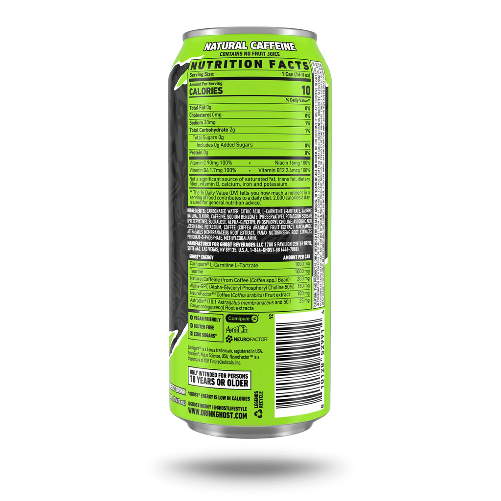 Ghost Energy Bebida Energética Electric Limeade