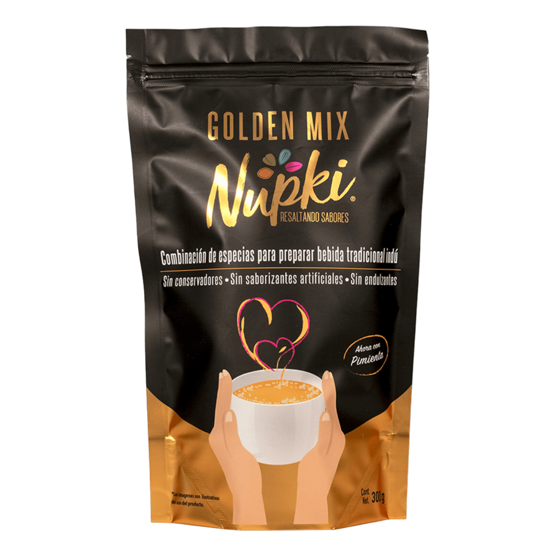 Nupki Golden Mix Leche Dorada 300 gr.