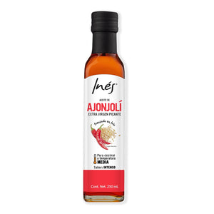 Inés Aceite de Ajonjolí Extra Virgen Picante 250 ml.