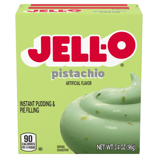 Jell-O Pudin Instantaneo y Relleno de Pistache
