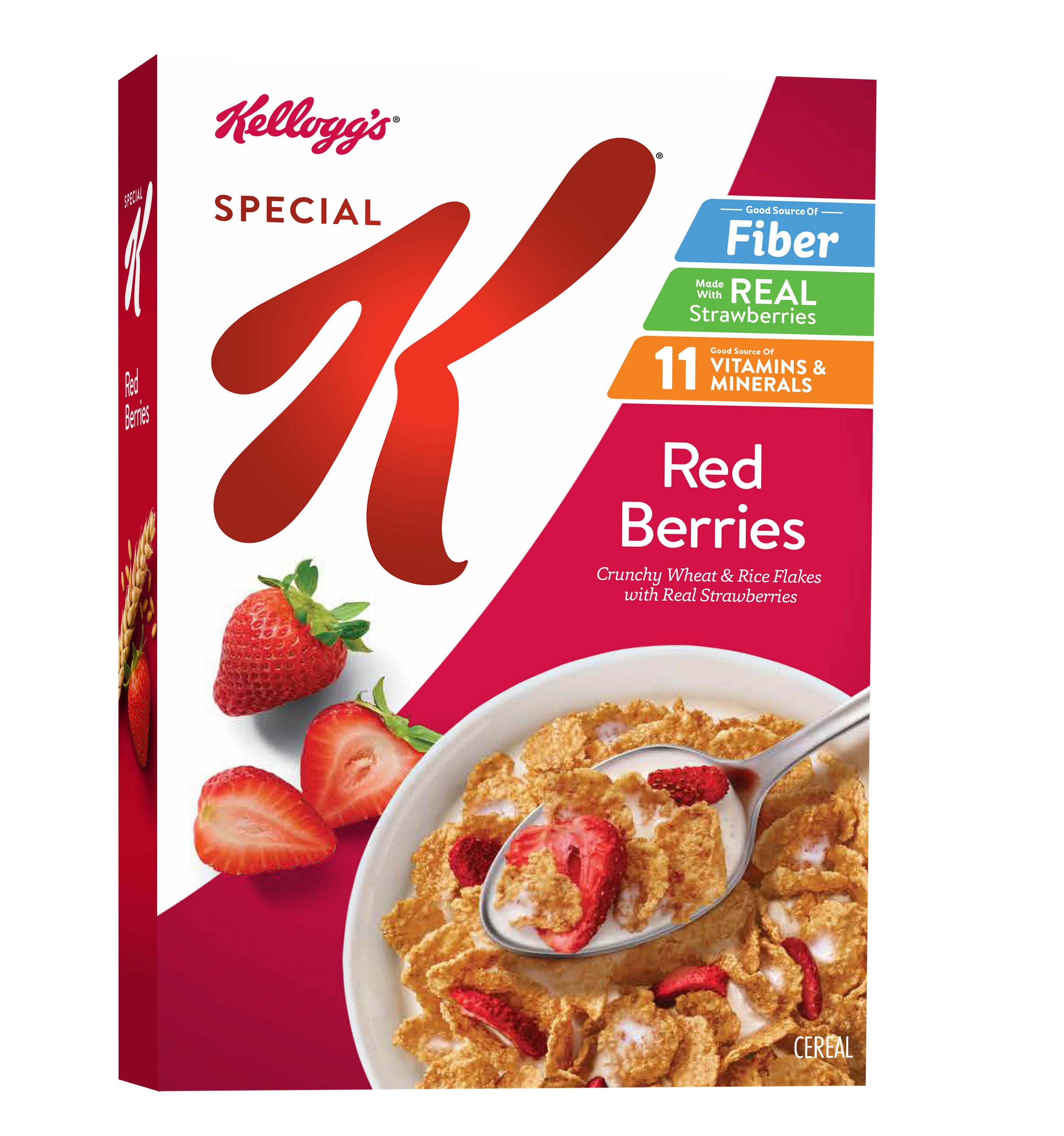 Kelloggs Red Berries Cereal Frutos Rojos 323 g - Mr Sabor