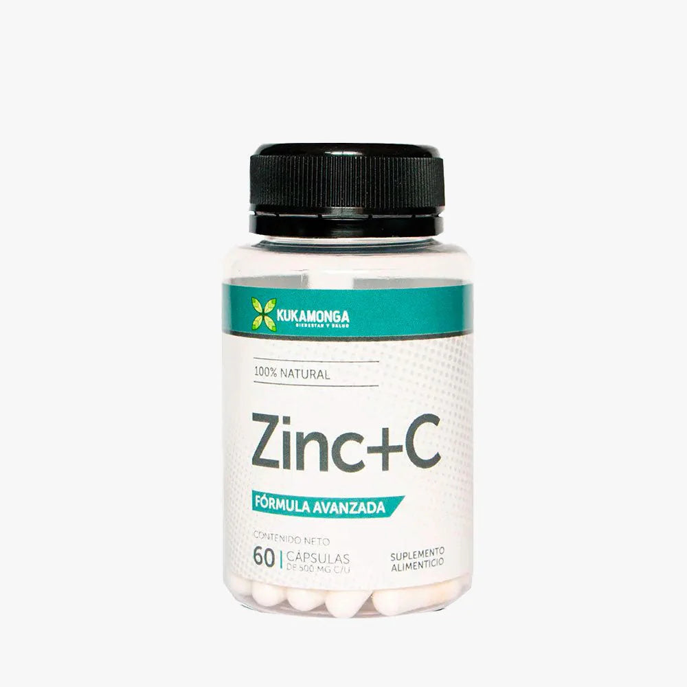 Kukamonga Zinc + C 60 Cápsulas