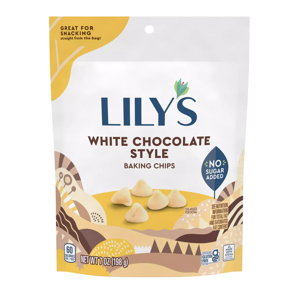 Lily's Chispas de Chocolate Blanco con Stevia 198 g