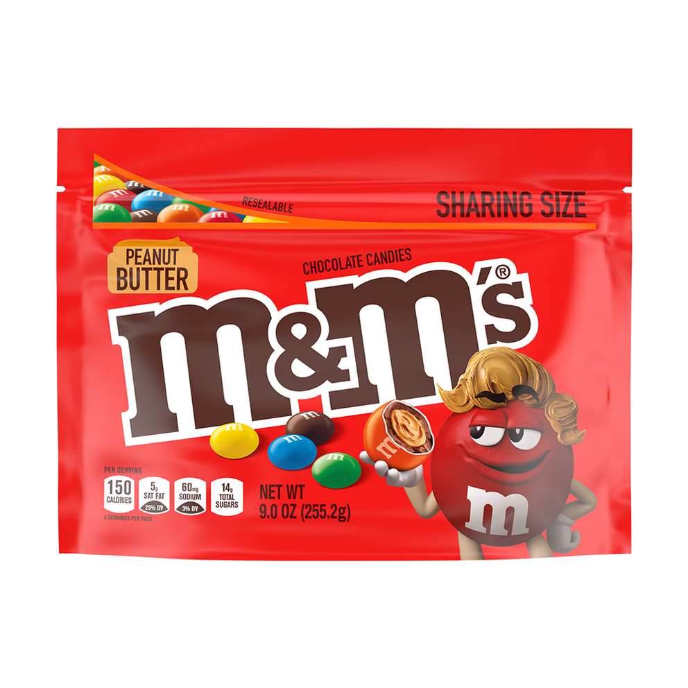 M&M's Chocolates con Mantequilla de Maní - Mr Sabor