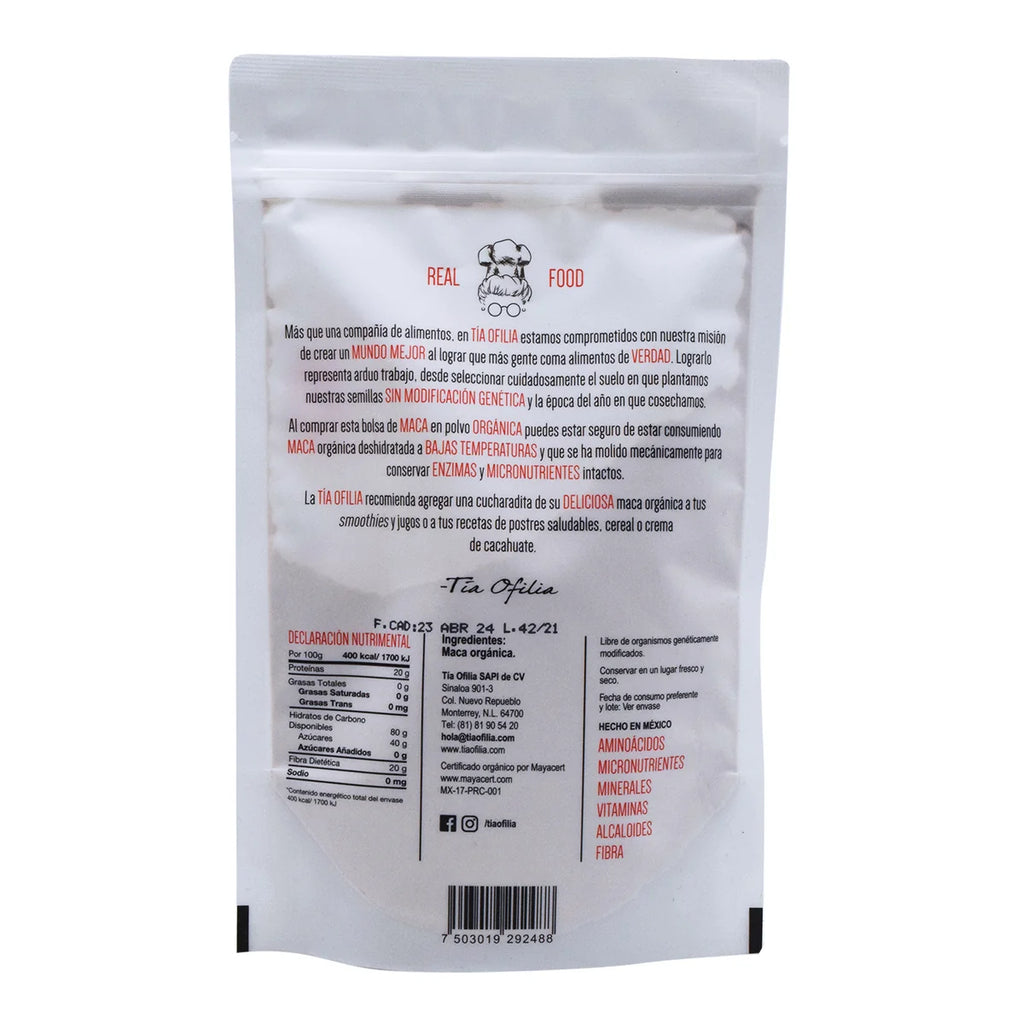 Tía Ofilia Maca Orgánica 100 g