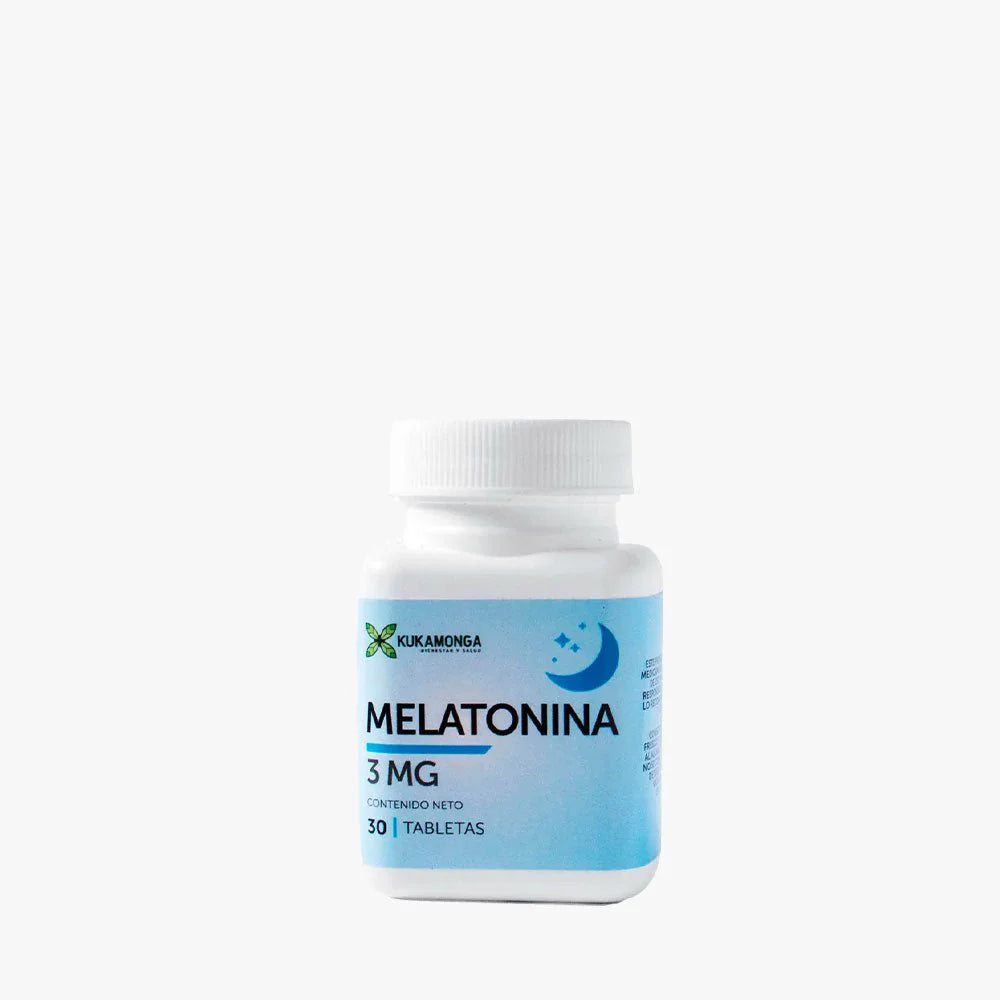 Kukamonga Melatonina 3 mg 30 Tabletas - Mr Sabor