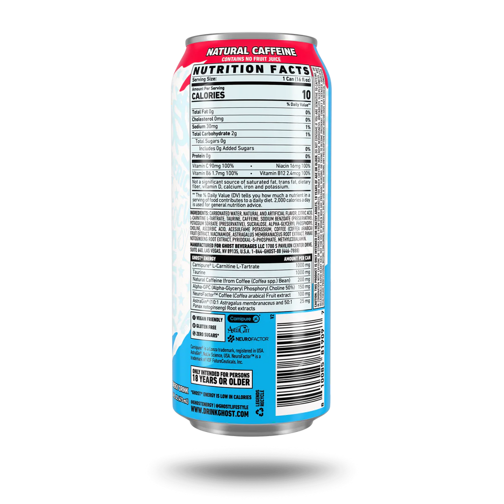 Ghost Energy Bebida Energética 'Merica Pop