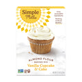 Simple Mills Mezcla de Harina de Almendra para Cupcakes y Pastel de Vainilla 327 g.