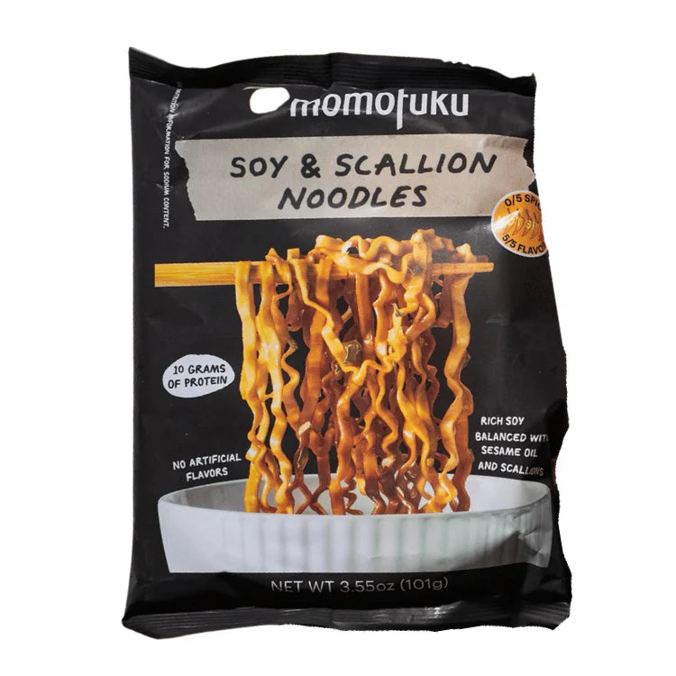 Momofuku Noodles de Soya y Cebollín 101 g - Mr Sabor