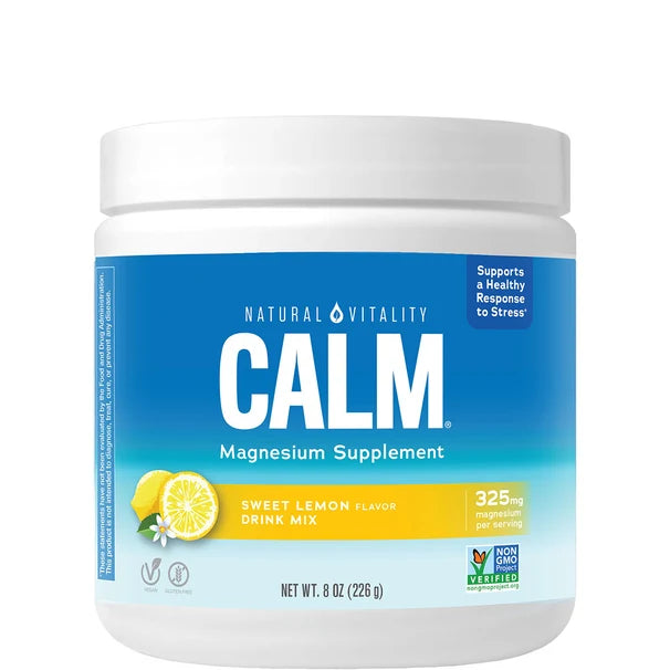 Natural Vitality Calm Magnesio Sabor Limon
