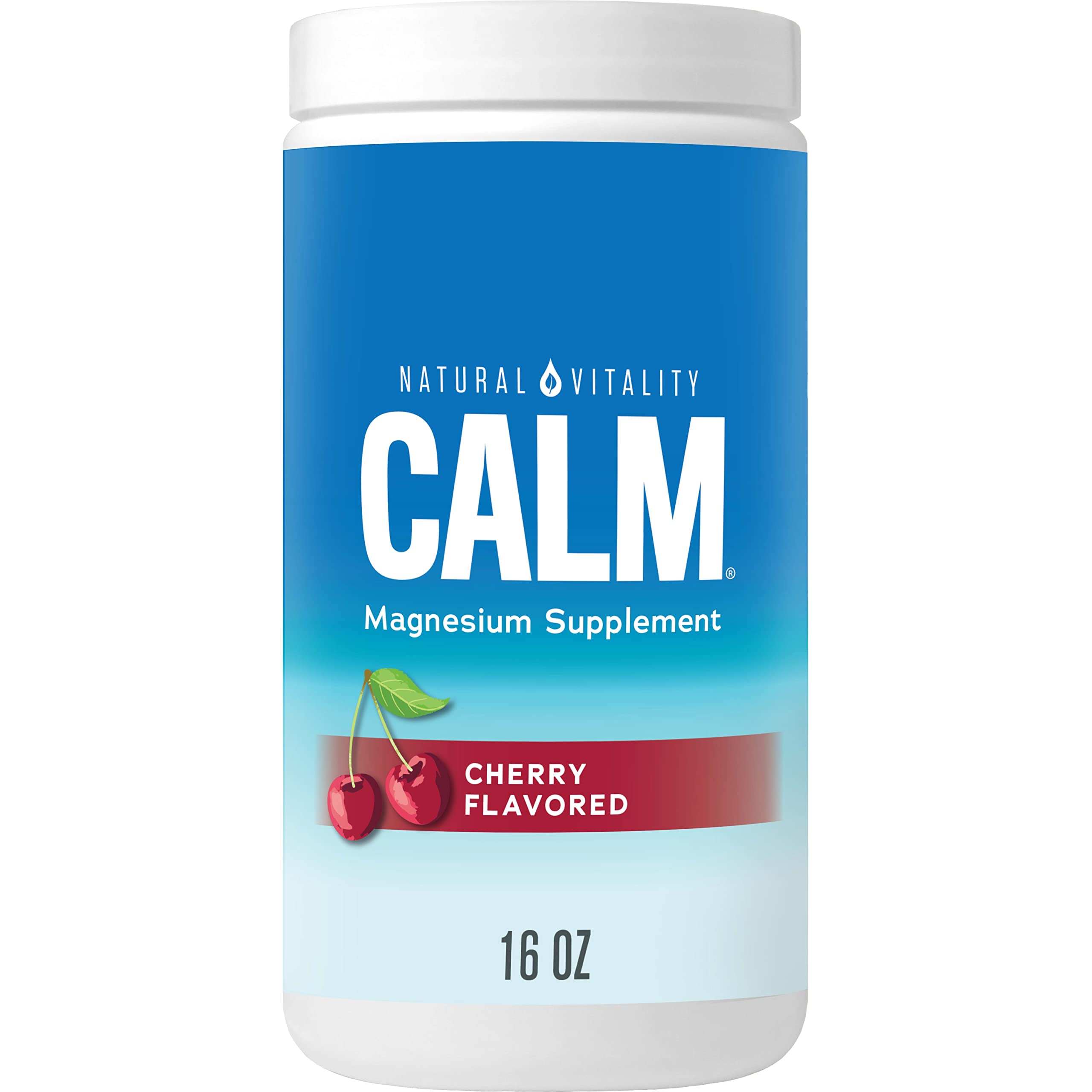 Natural Vitality Calm Magnesio Sabor Cereza