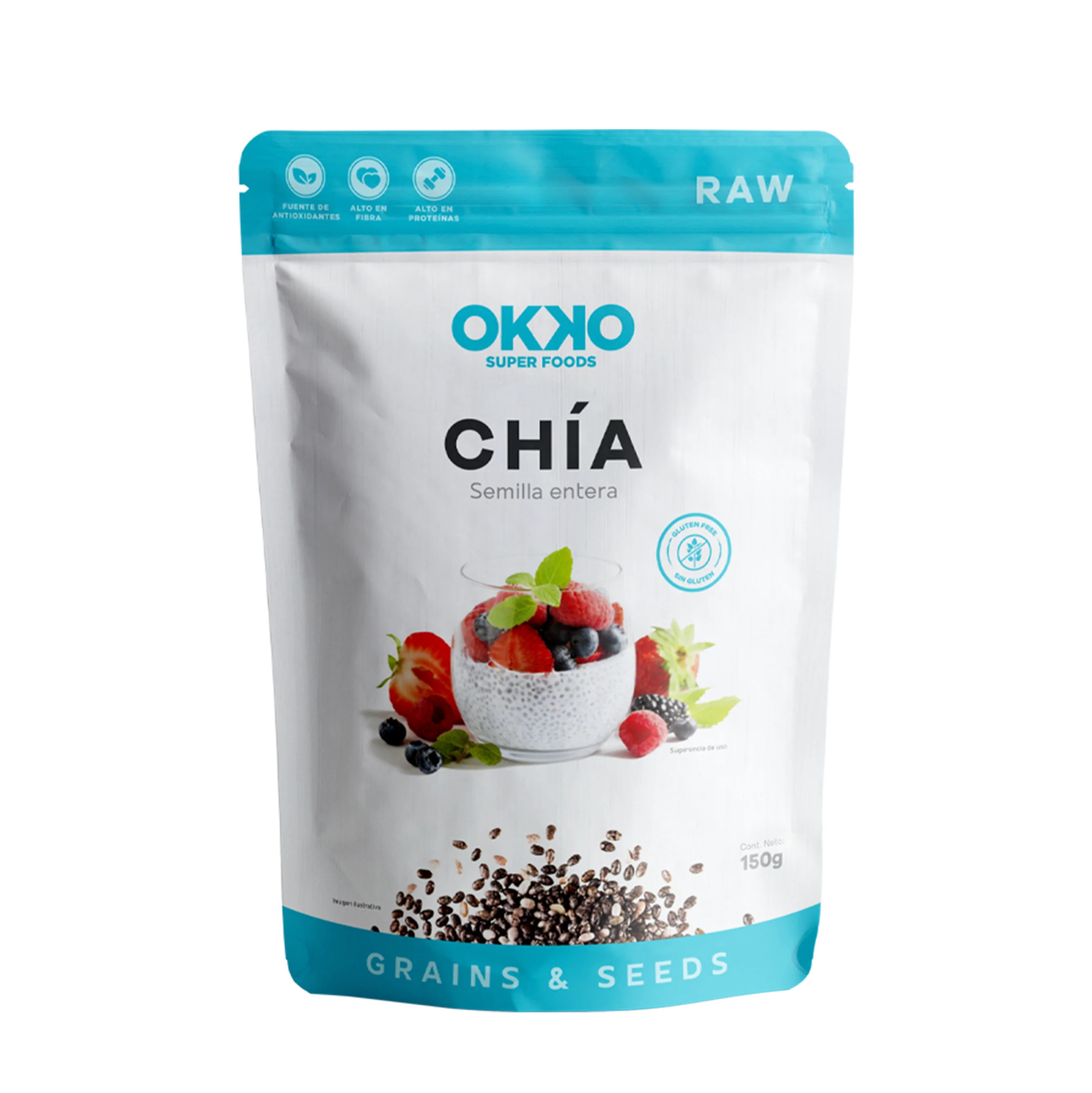 Okko Chia Semilla Entera 150 g