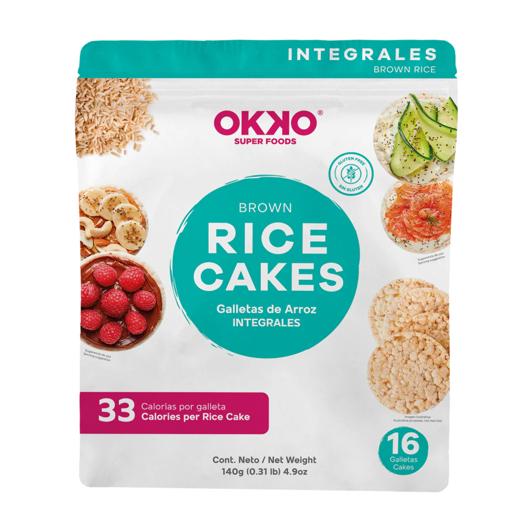 Okko Galletas de Arroz Integrales