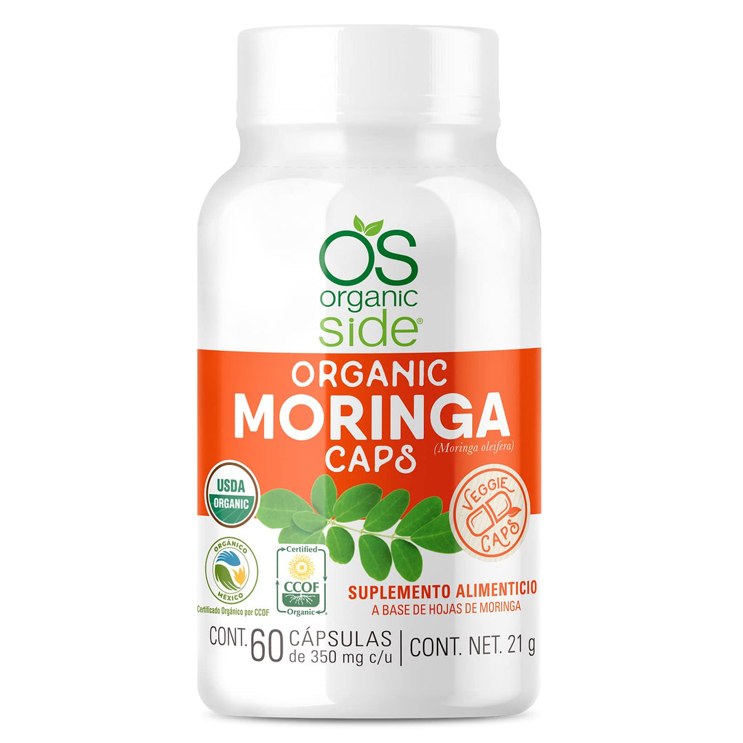 Organic Side Cápsulas de Moringa