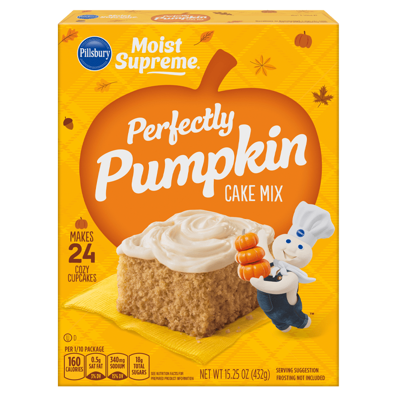 Pillsbury Mezcla para Pastel Sabor Calabaza 432 g