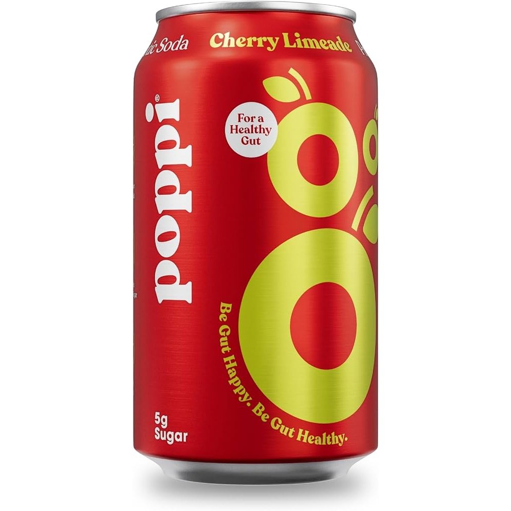 Poppi Refresco Sabor Limonada con Cereza y Prebioticos