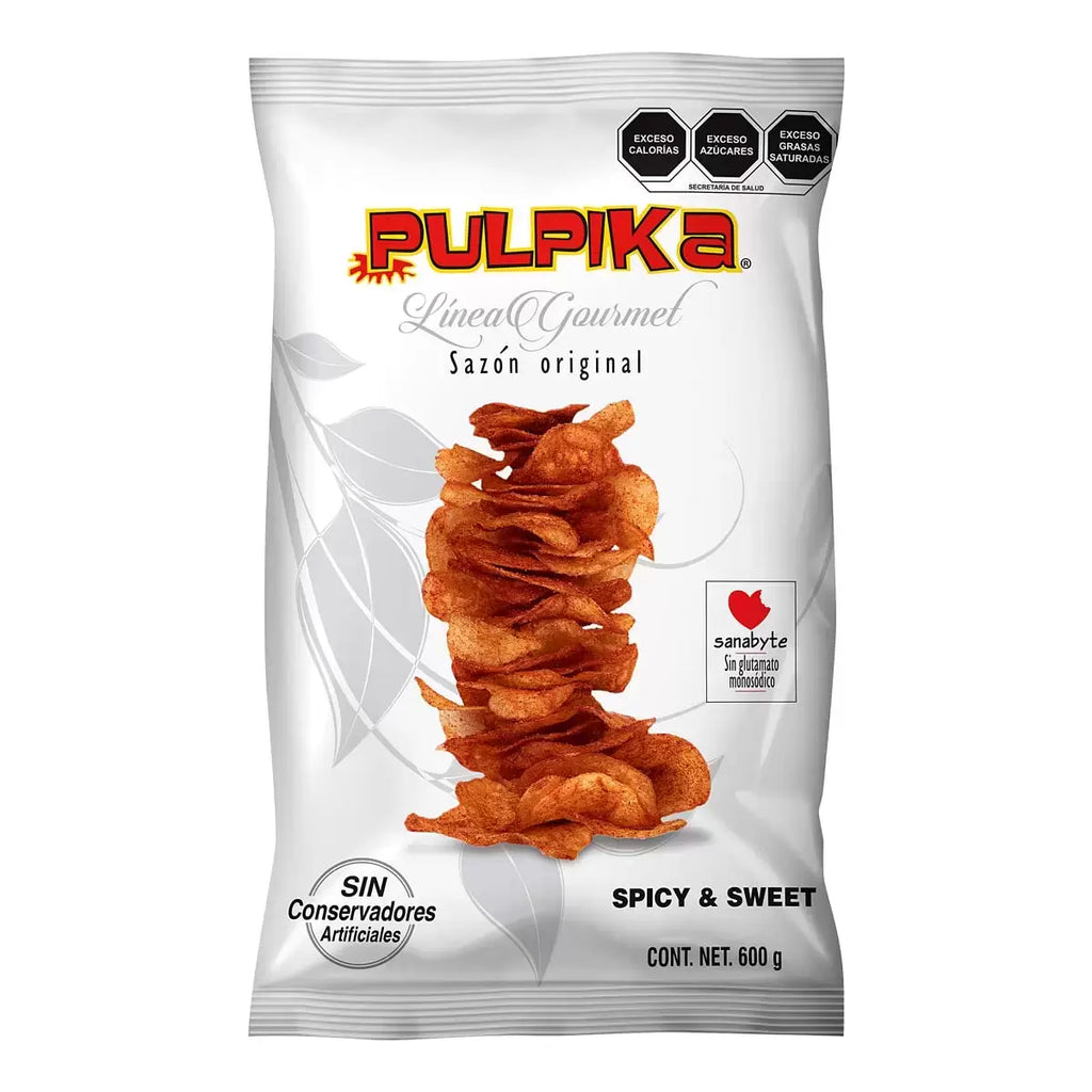 Pulpika Papas Sazón Natural Picante y Dulce 600 g - Mr Sabor