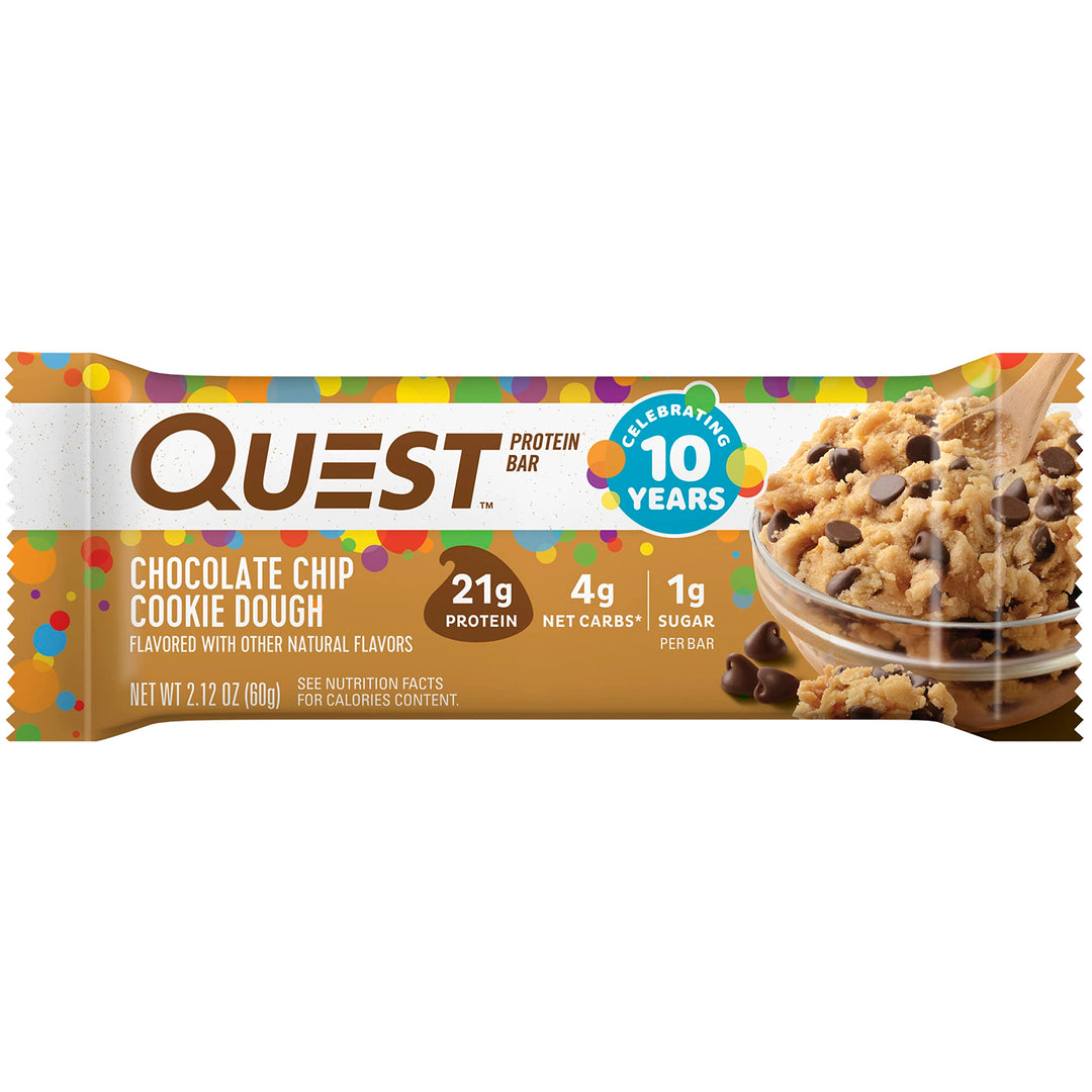 Quest Barra de Proteína Chocolate Chip Cookie Dough