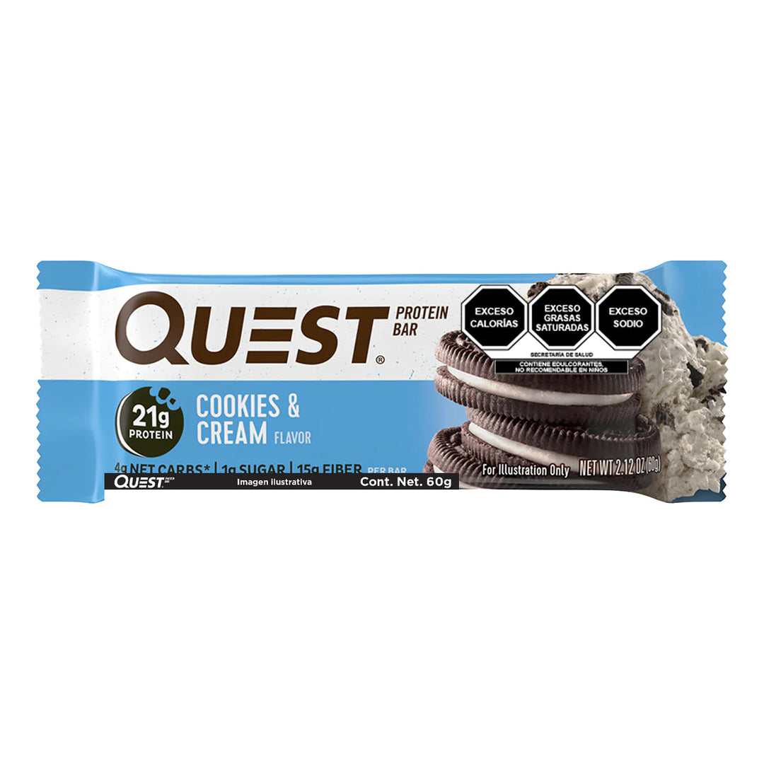 Quest Barra de Proteína Cookies & Cream