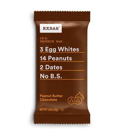 RXBAR Barra de Proteína de Chocolate con Mantequilla de Maní - Mr Sabor