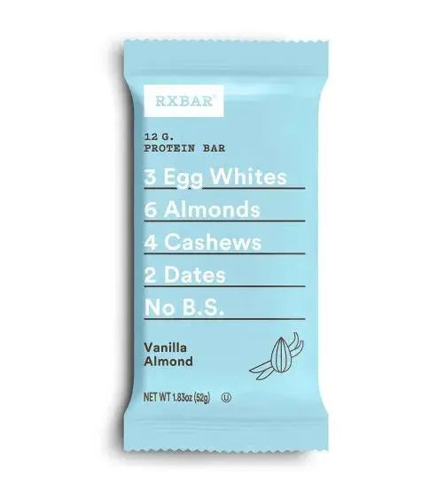 RXBAR Barra de Proteina de Vainilla con Almendra - Mr Sabor