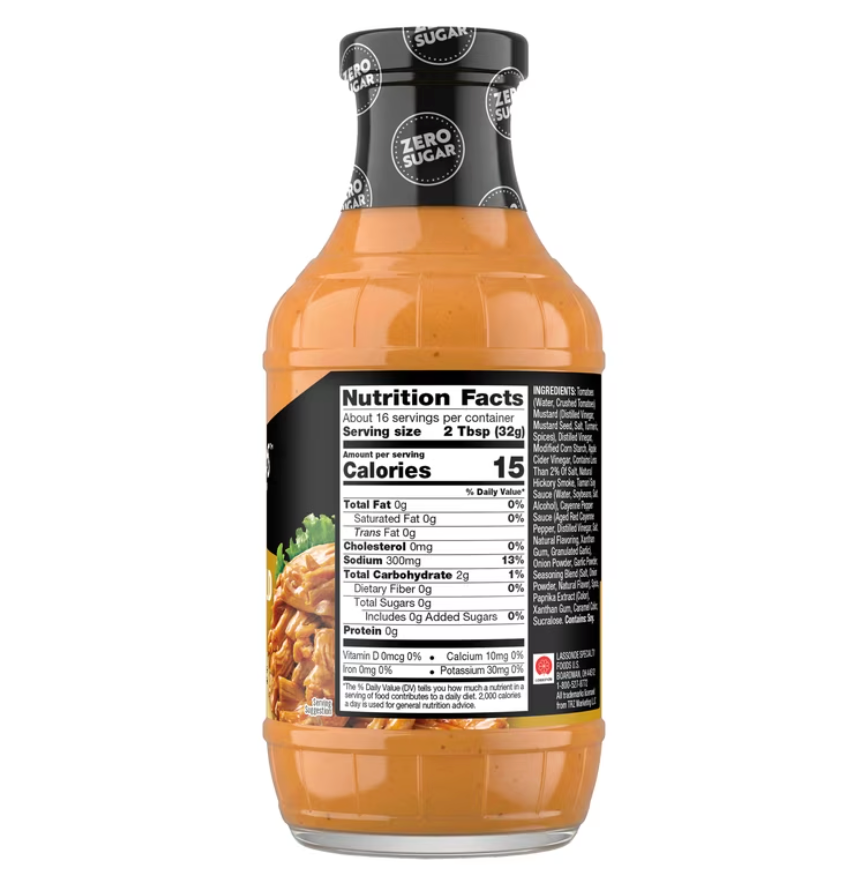 G Hughes Salsa Bbq Carolina 510 g.