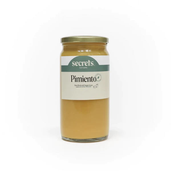 Secrets Bone Broth Crema de Pimiento