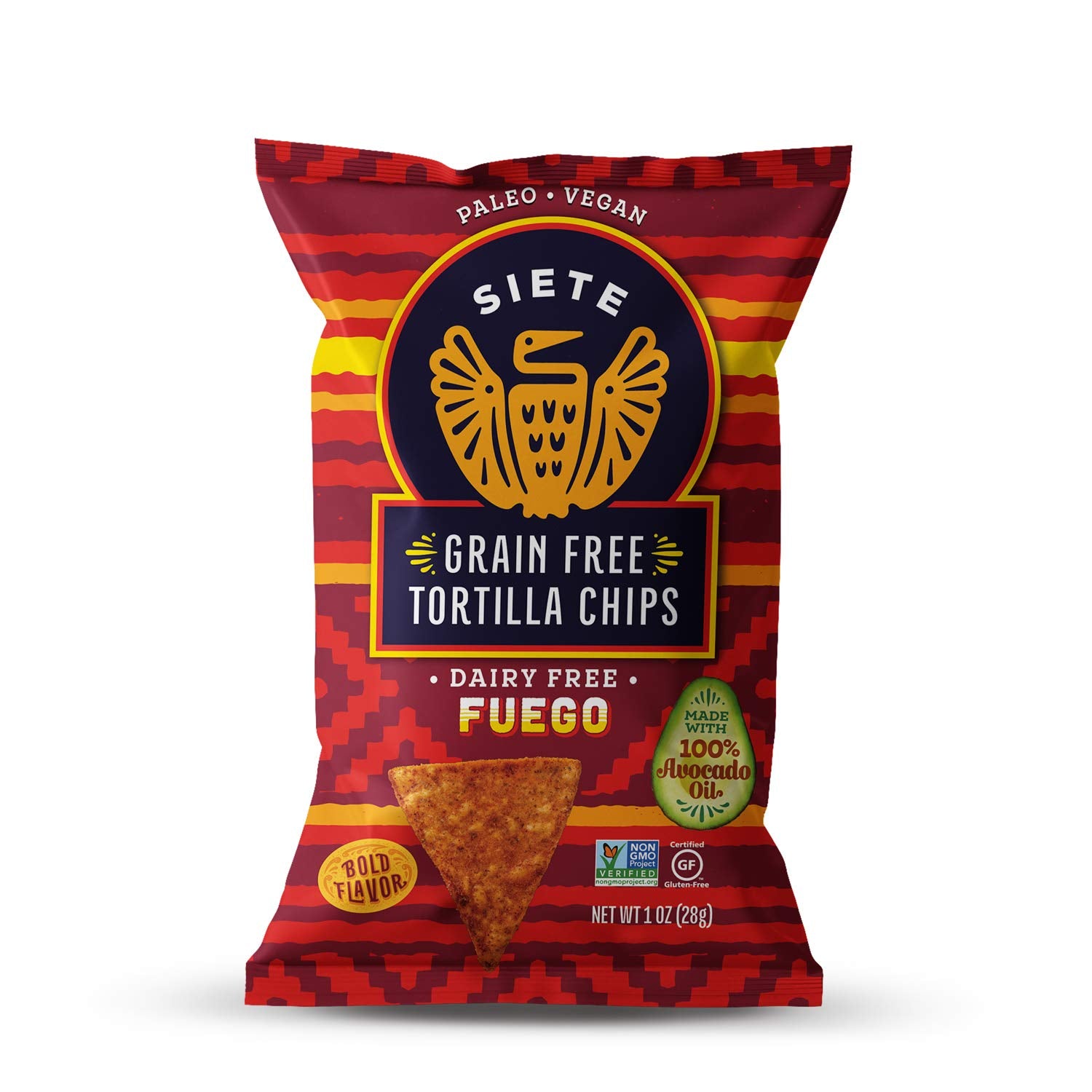 Siete Tortilla Chips Fuego - Mr Sabor