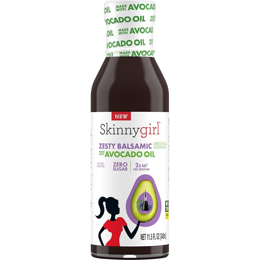 Skinnygirl Aderezo Zesty Balsamico con Aceite de Aguacate