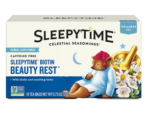 Celestial Seasonings Sleepytime Biotin Beauty Rest Té con Biotina 18 bolsitas de té