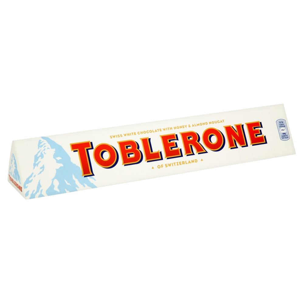 Toblerone Barra de Chocolate Blanco