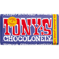 Tony's Chocolonely Tableta de Chocolate Amargo con Caramelo y Pretzel