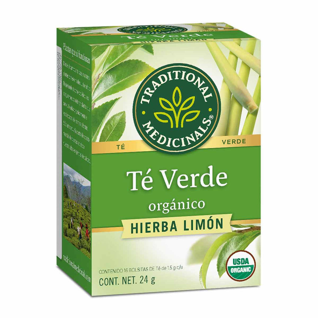 Traditional Medicinals Té Verde con Hierba Limón