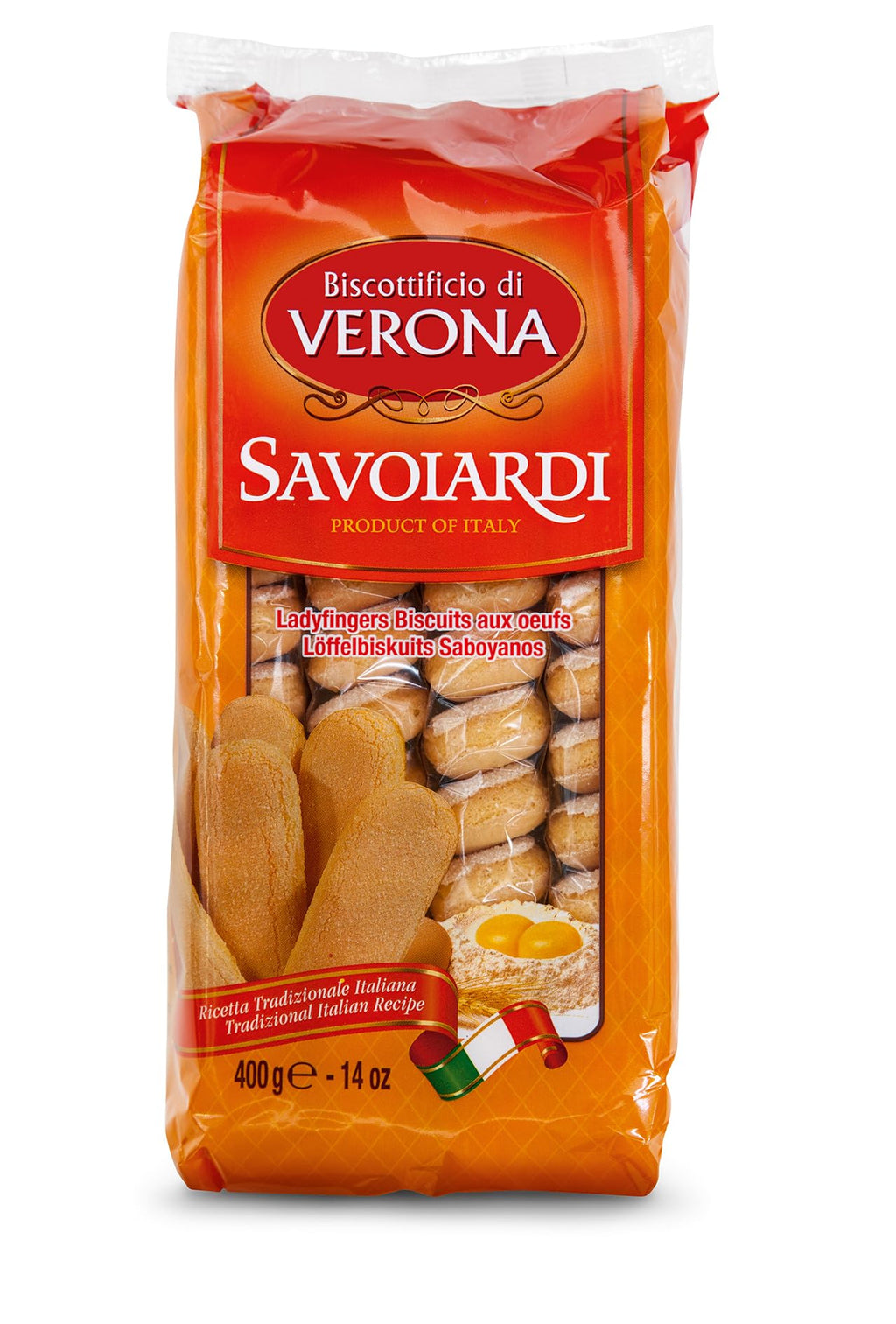 Verona Savoiardi Ladyfingers Galleta para Tiramisú 200g