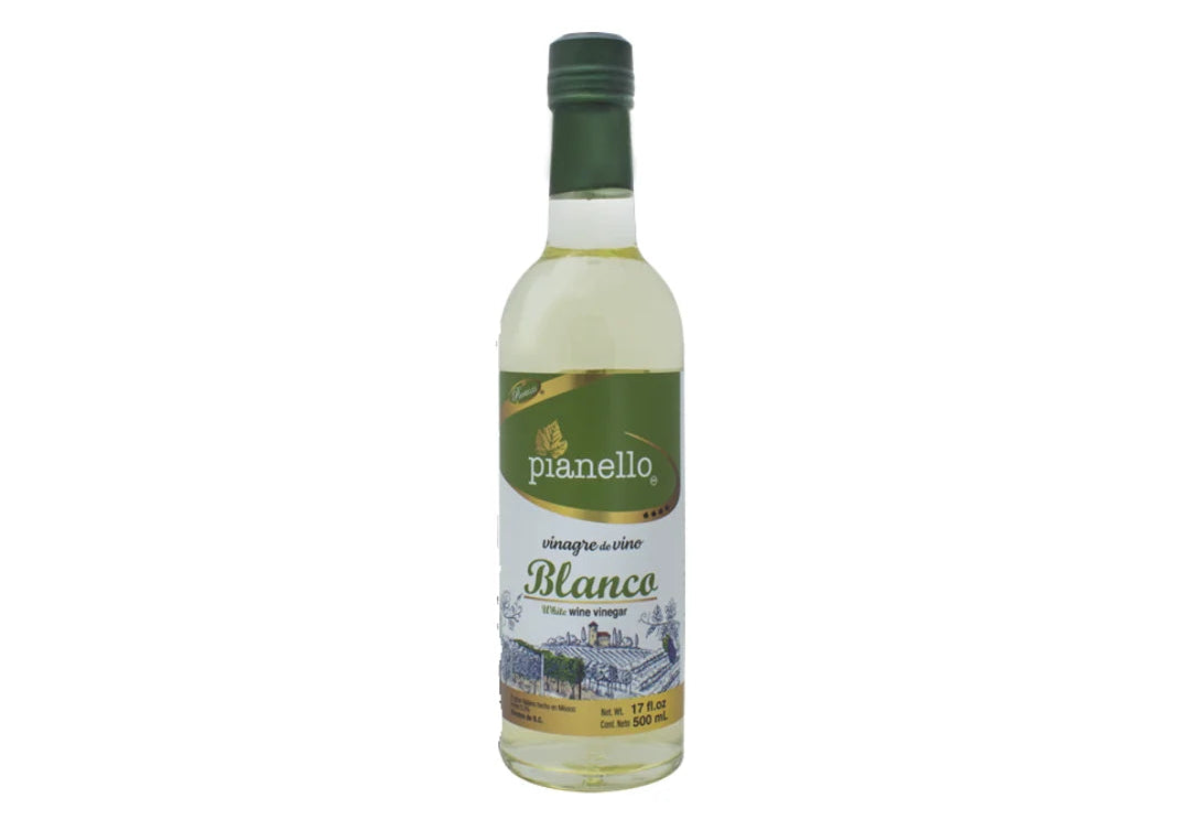 Vinagre de Vino Blanco Pianello 500 ml.