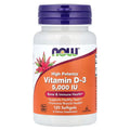 Now Vitamina D3 5,000 IU 120 cápsulas