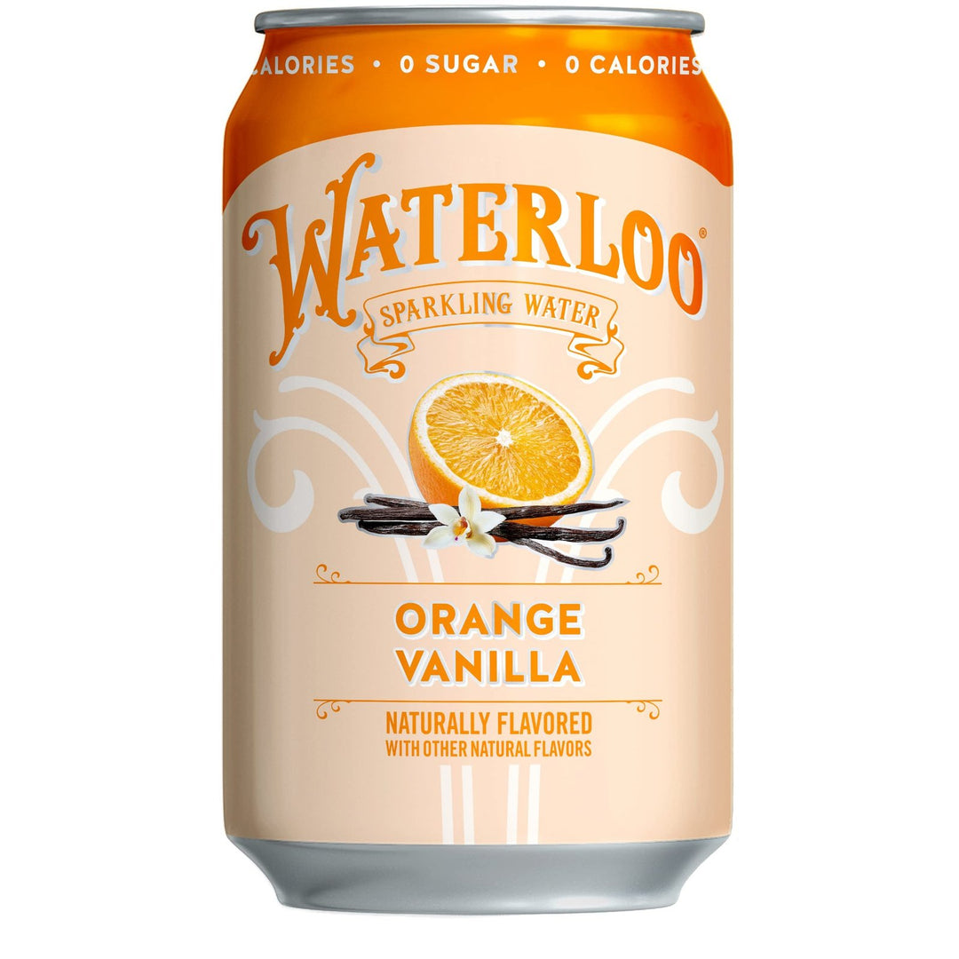 Waterloo Orange Vanilla Sparkling Water