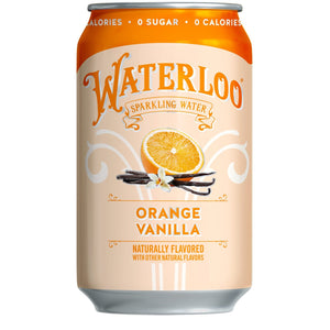 Waterloo Orange Vanilla Sparkling Water