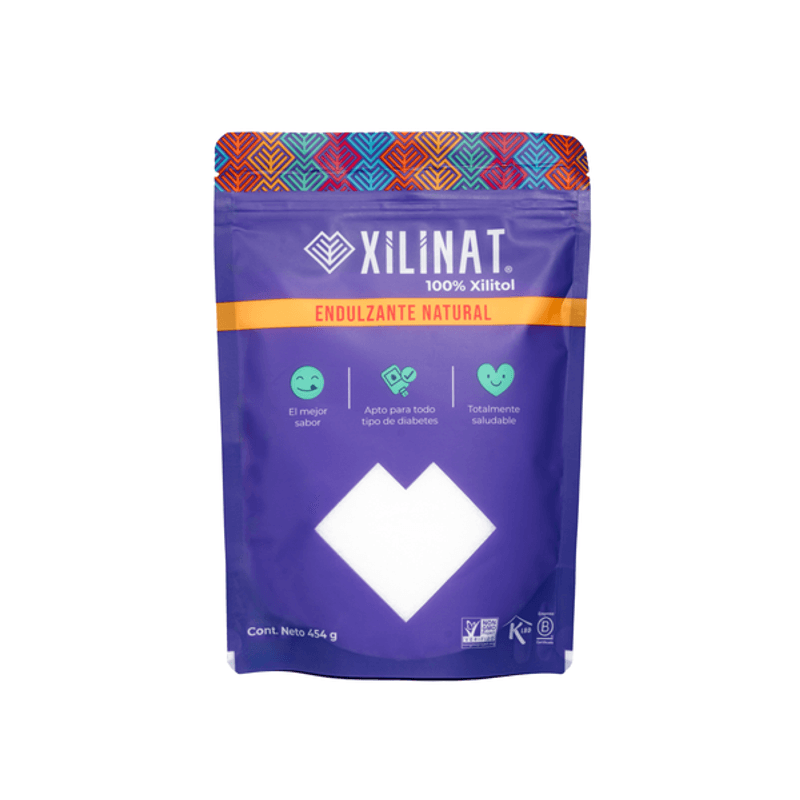 Xilinat 100% Xilitol Endulzante Natural 454 g